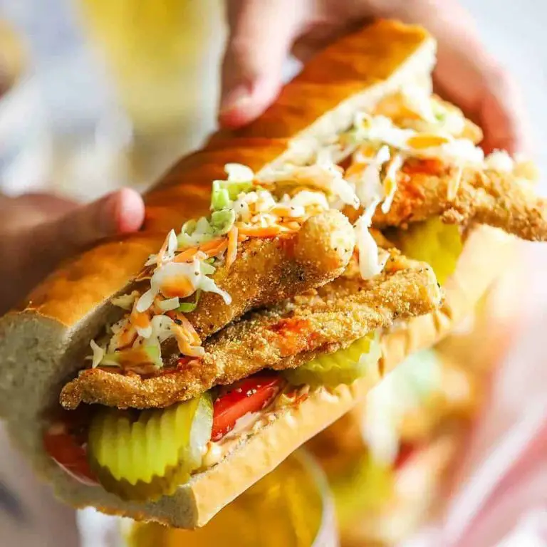 Fried Catfish Po