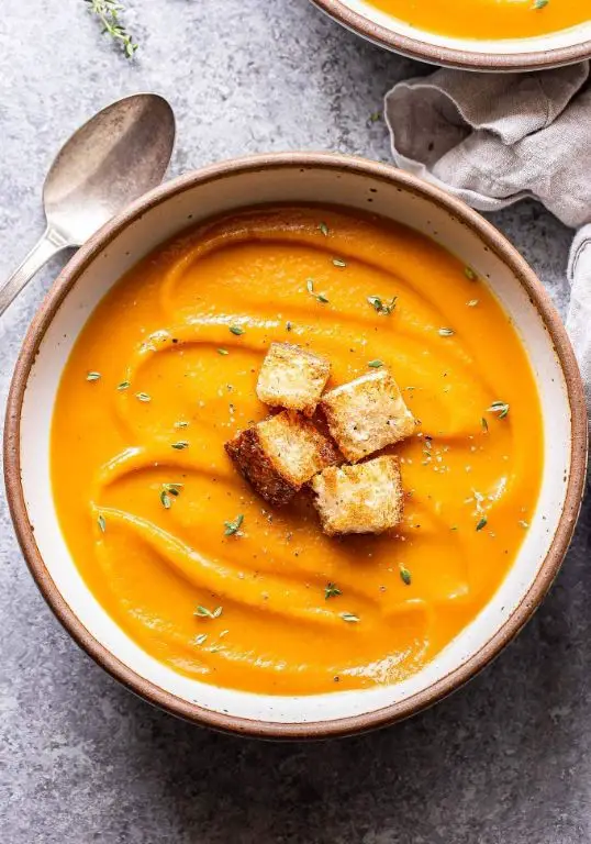 Frozen Squash and Apple Soup
