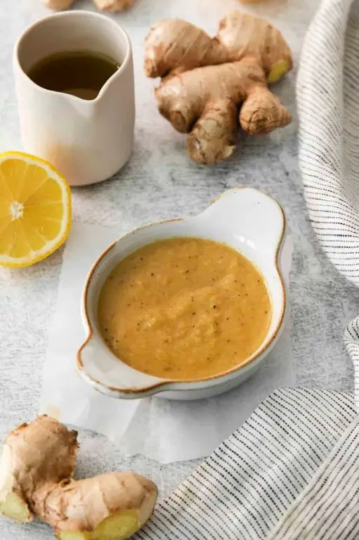 Garlic Infused Ginger Dressing