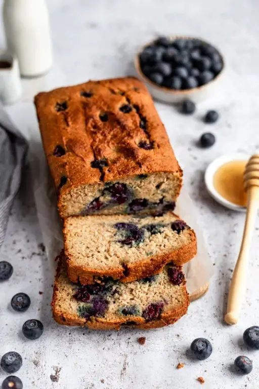 Gluten-Free Blueberry Almond Bread