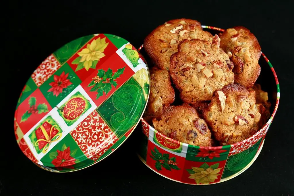 Gluten-Free Fruitcake Cookies