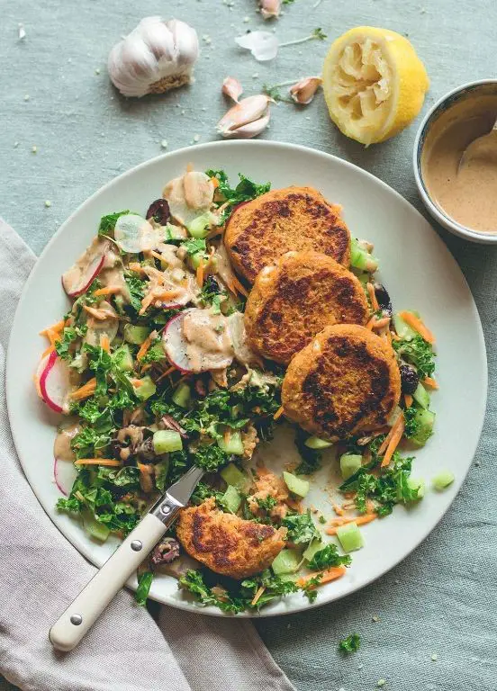 Gluten-Free Krabby Patty with Quinoa