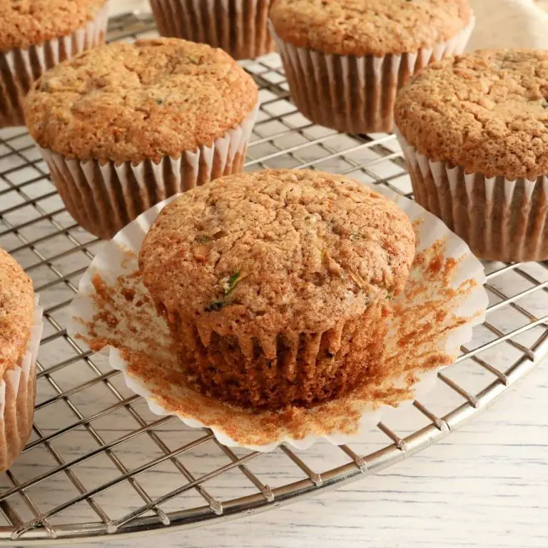Gluten-Free Zucchini Flour Muffins