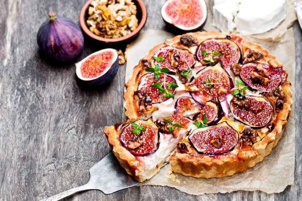 Goat Cheese and Fig Tart