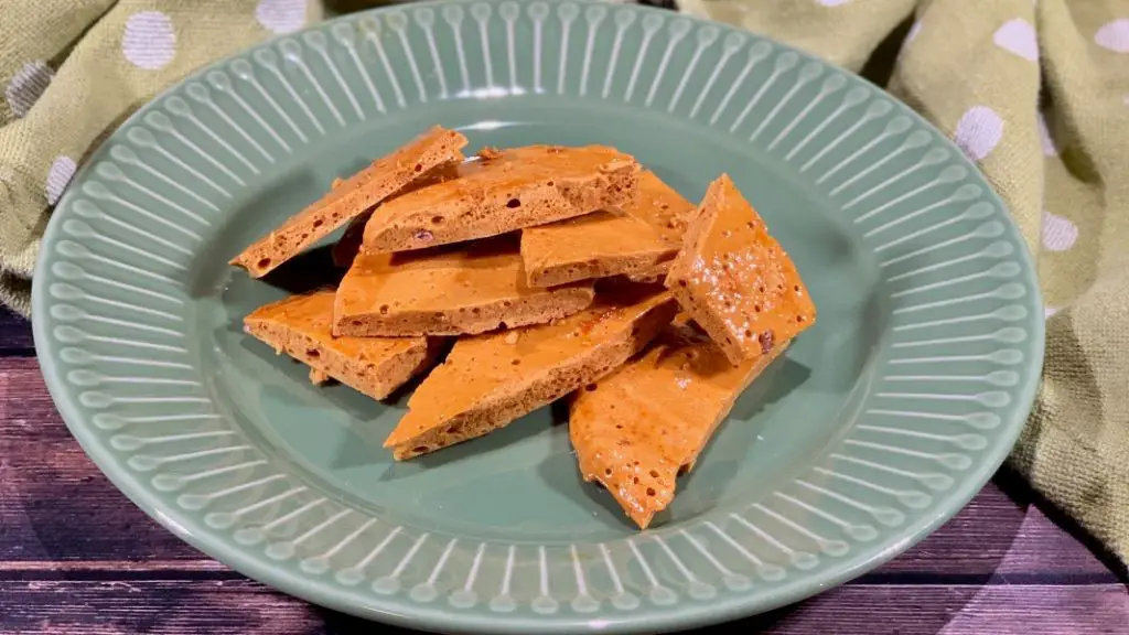 Golden Irish Honeycomb Candy