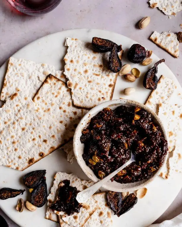 Greek Charoset with Figs and Walnuts