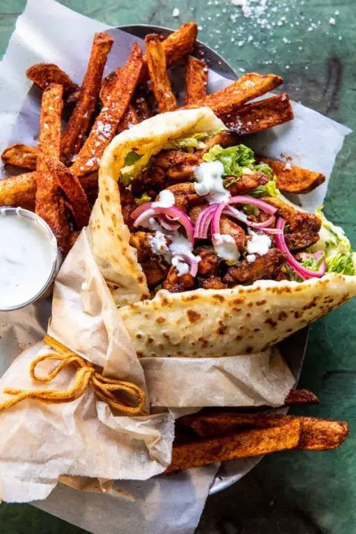 Greek Gyro Platter with Tzatziki