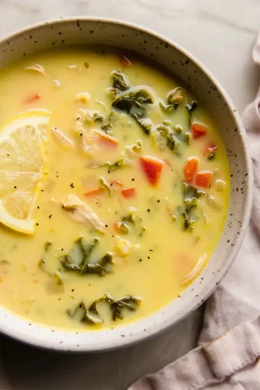 Greek Lemon Chicken Soup
