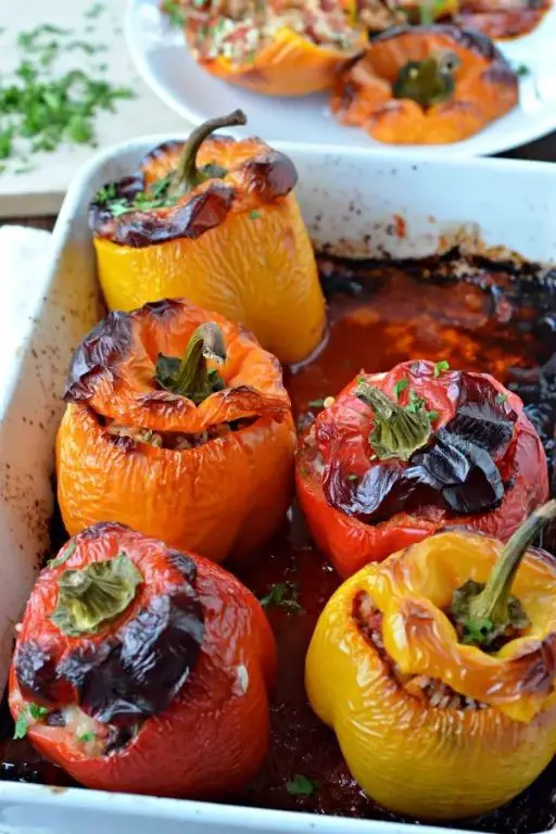 Greek Stuffed Peppers