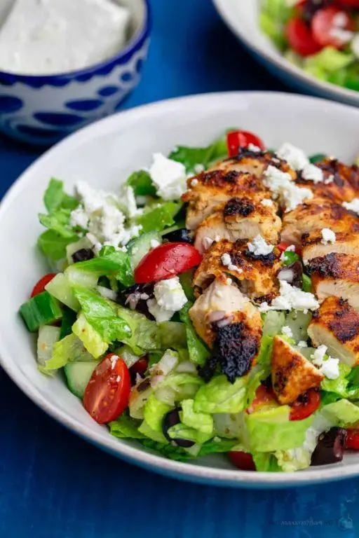 Greek-Inspired Whole Foods Chicken Salad with Feta and Olives