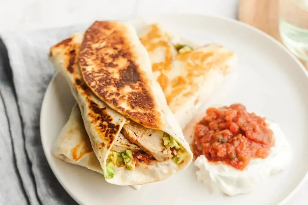 Grilled Chicken Avocado Wrap