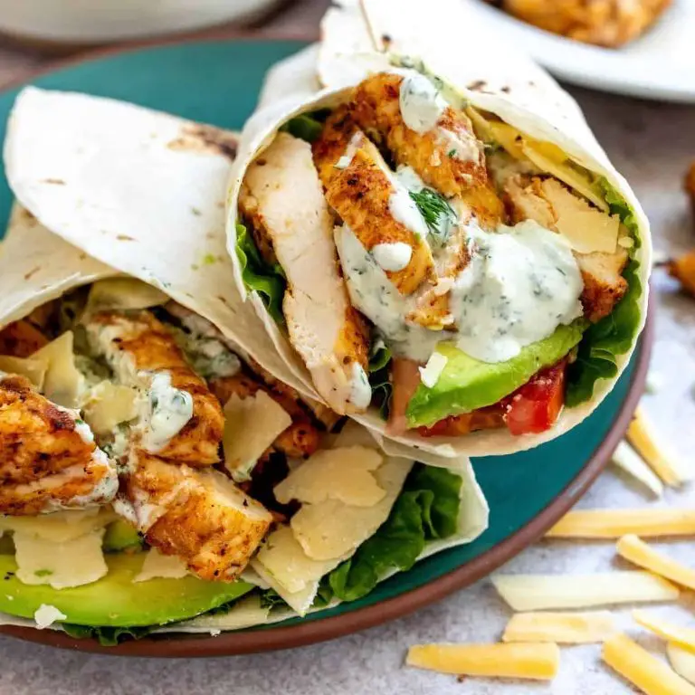Grilled Chicken Wrap