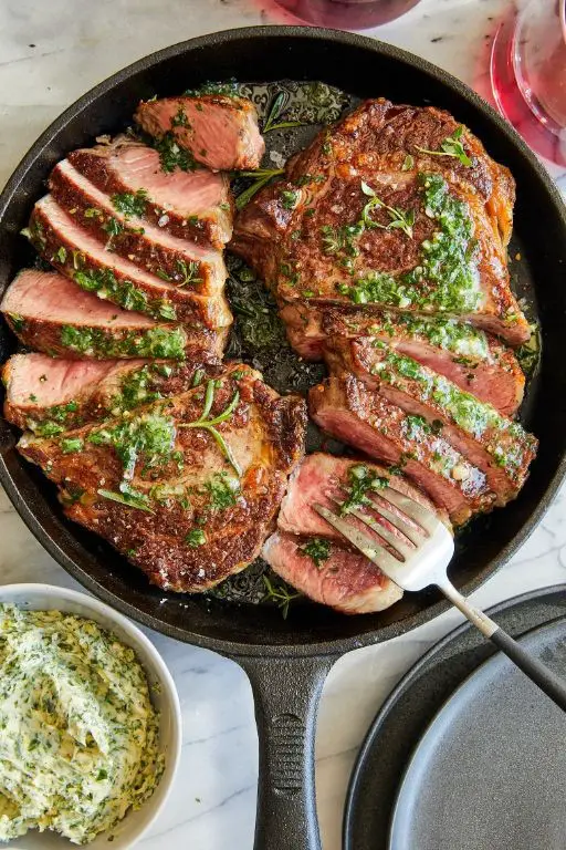 Grilled Garlic Butter Steak