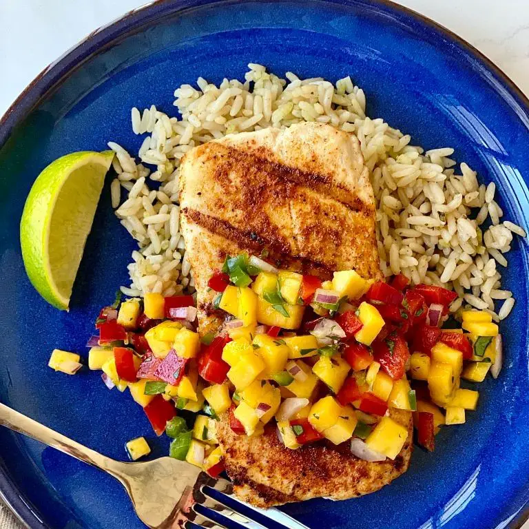 Grilled Mahi-Mahi with Mango Salsa
