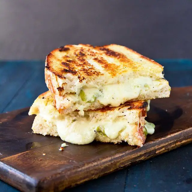 Hatch Chili Grilled Cheese Sandwich