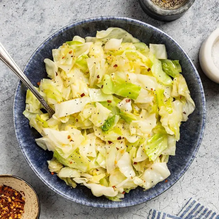 Healthy Olive Oil Fried Cabbage