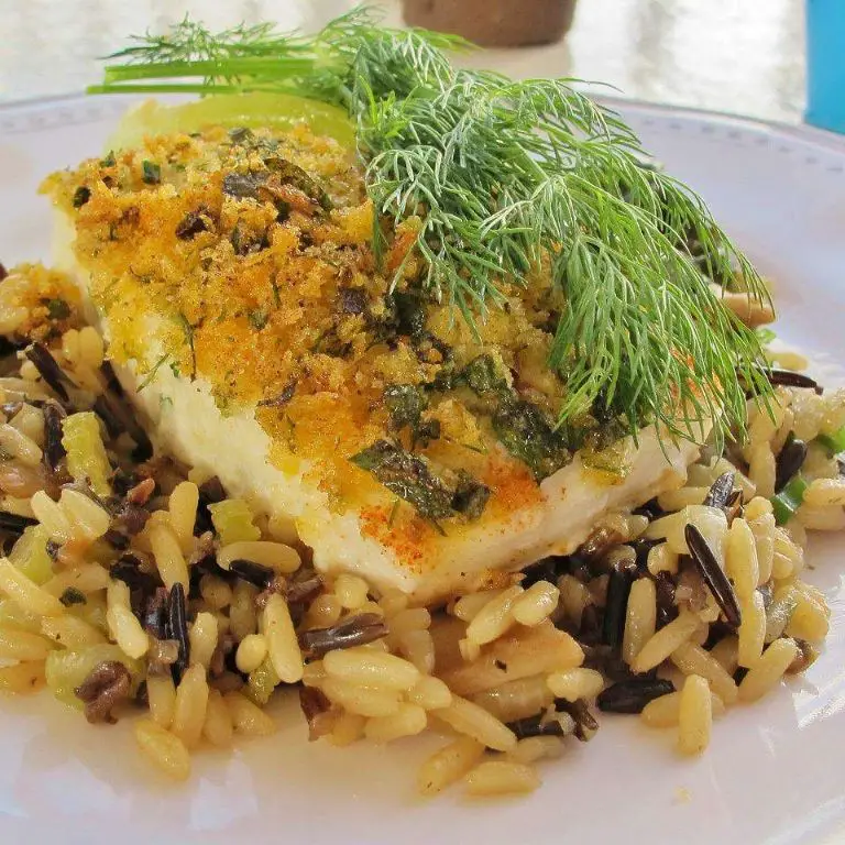 Herb-Crusted Mediterranean Halibut with Lemon Zest