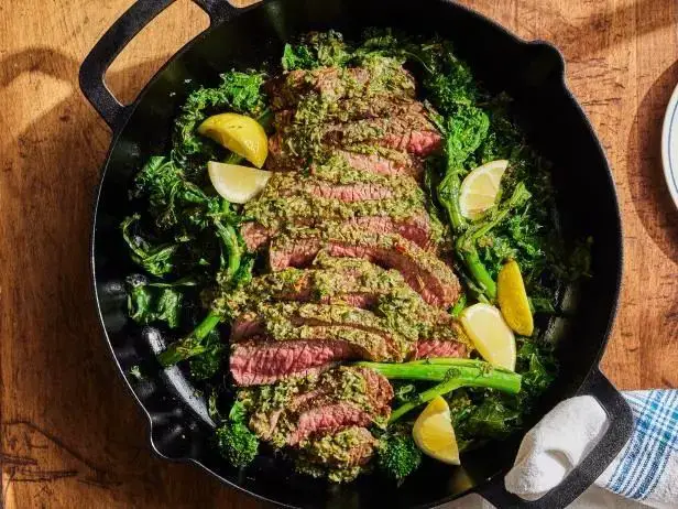 Herb-Marinated Grilled London Broil