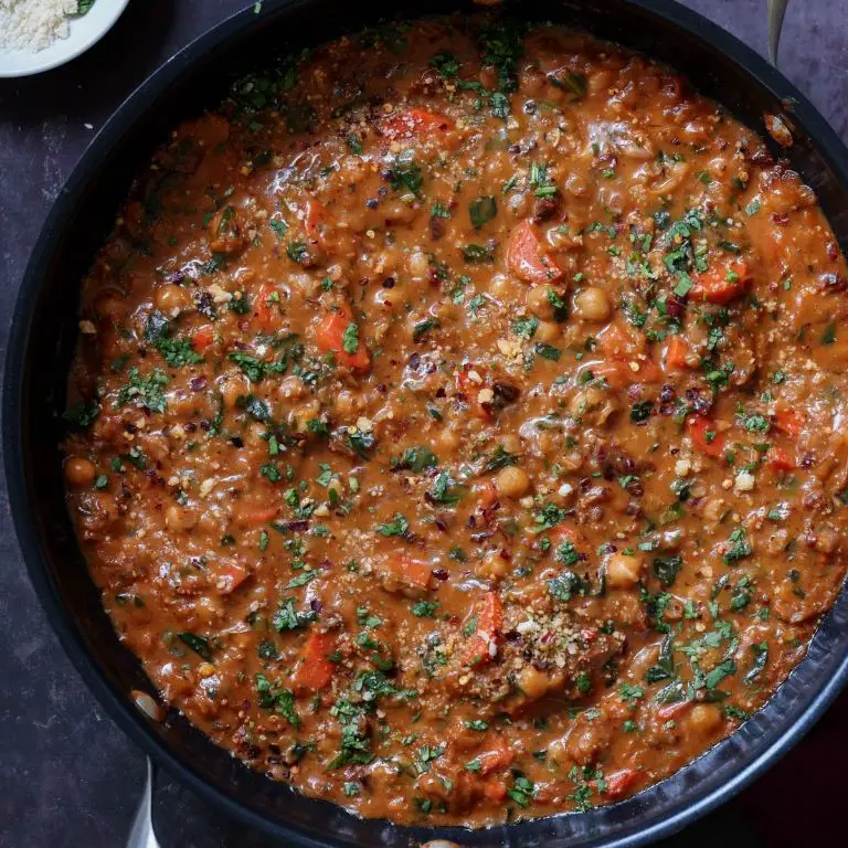 Herbed Lentil and Tomato Stew