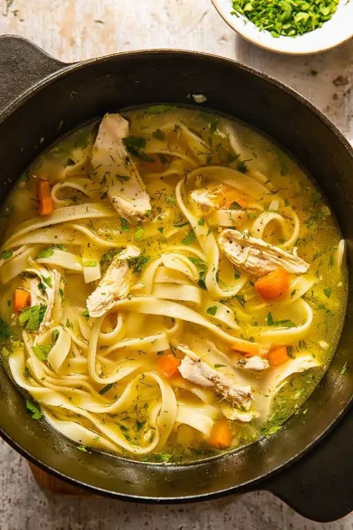 Homemade Chicken Noodle Soup
