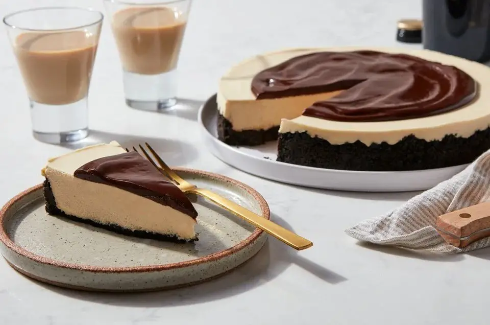 Homemade Irish Whiskey Cheesecake