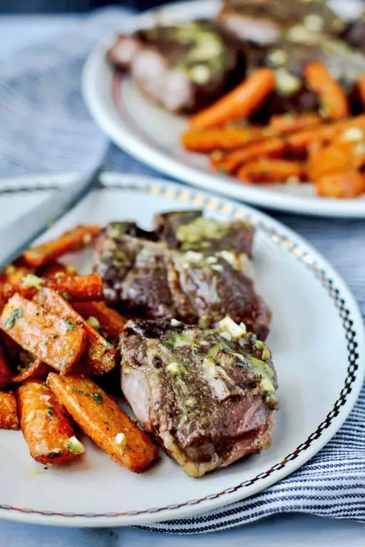 Honey Mustard Air Fryer Lamb Chops
