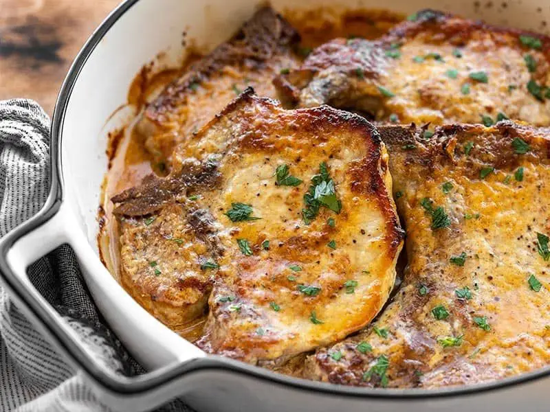 Honey Mustard Fried Pork Chops