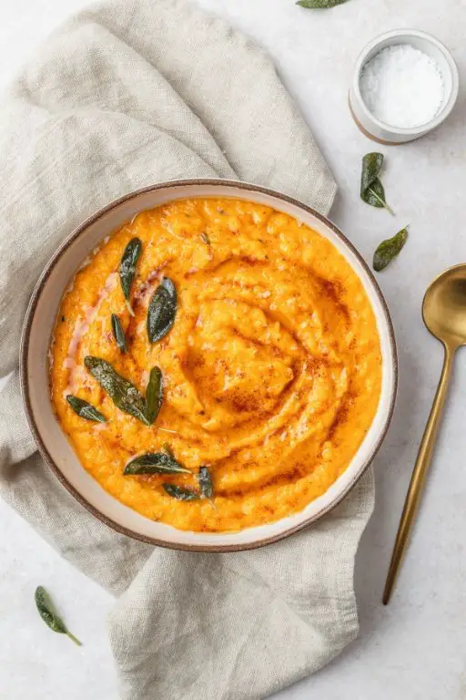 Honeynut Squash Puree with Brown Butter