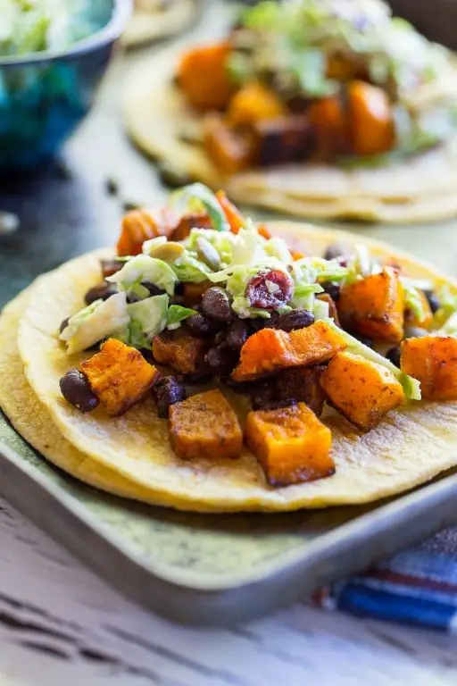 Honeynut Squash and Black Bean Tacos
