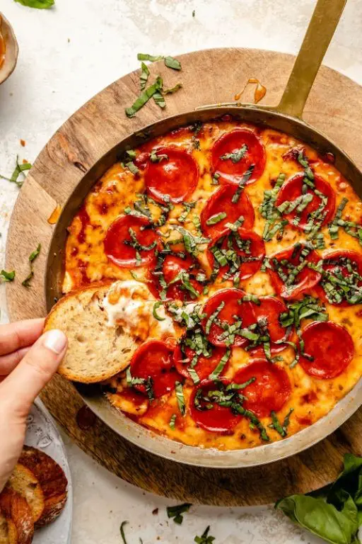 Hot Pepperoni Pizza Dip