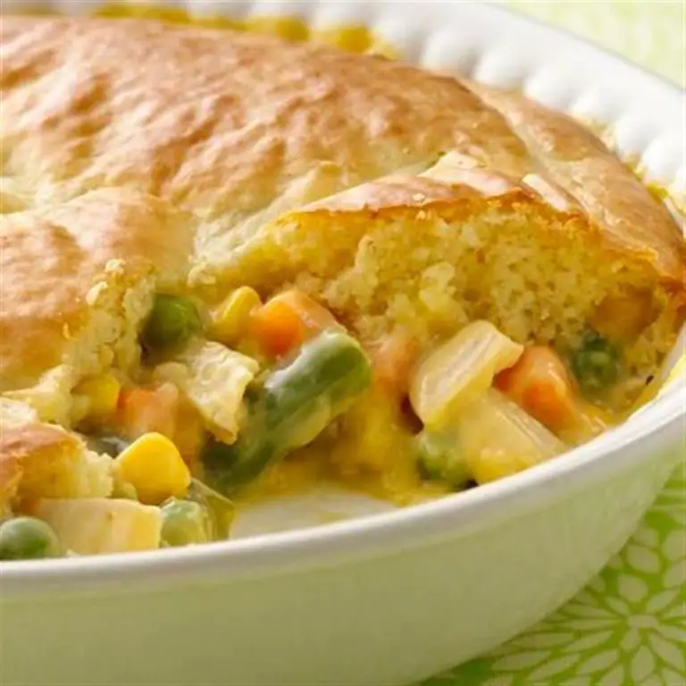Impossible Chicken Pot Pie