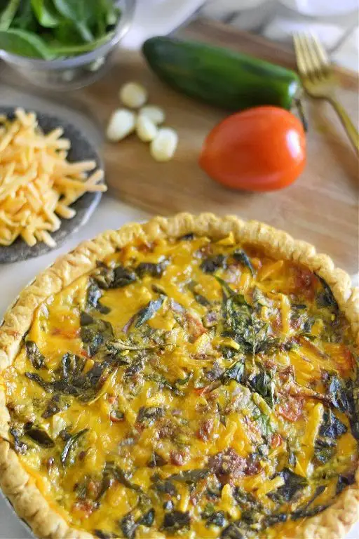 Impossible Sausage and Veggie Pie