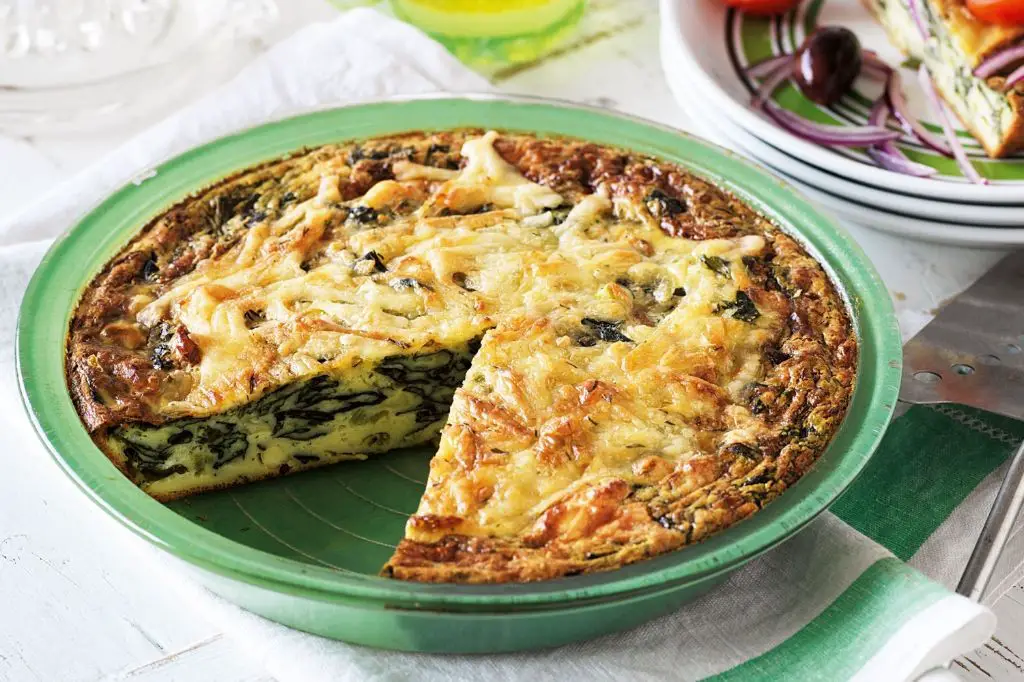Impossible Spinach and Feta Pie