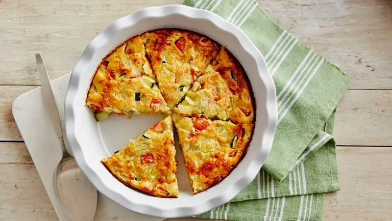 Impossible Zucchini Pie