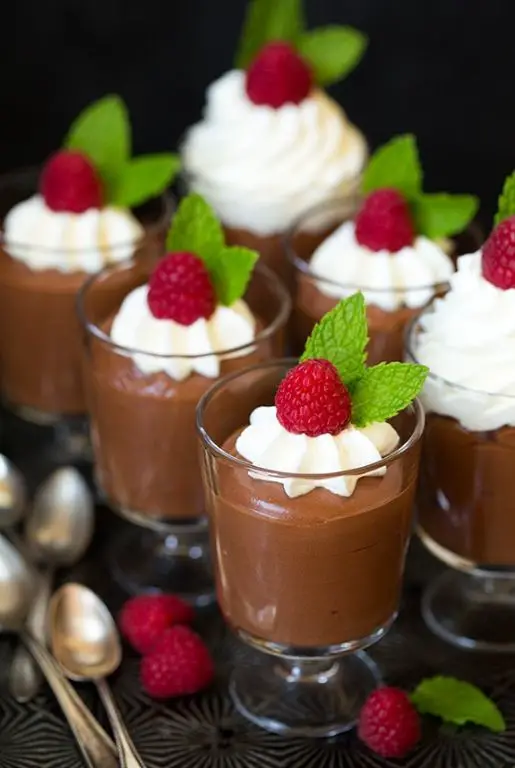 Individual Chocolate Mousse