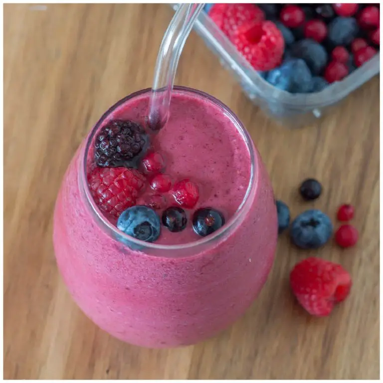 Irish Moss and Berry Smoothie