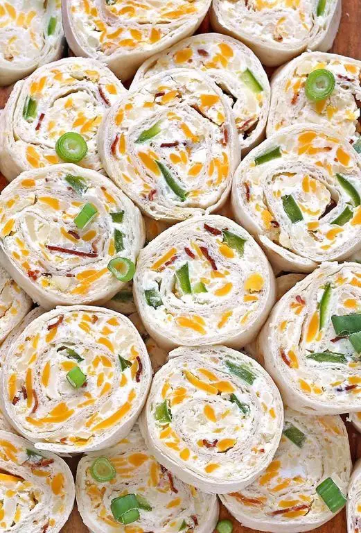 Jalapeño Popper Tortilla Roll Ups