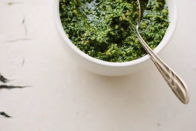 Kale and Pumpkin Seed Pesto
