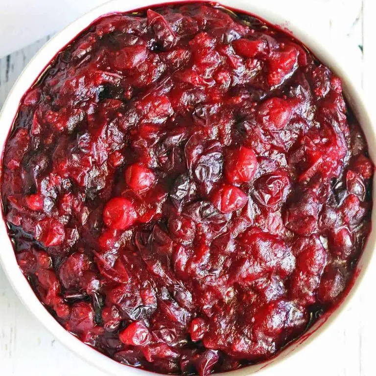 Keto Cranberry Sauce with Stevia