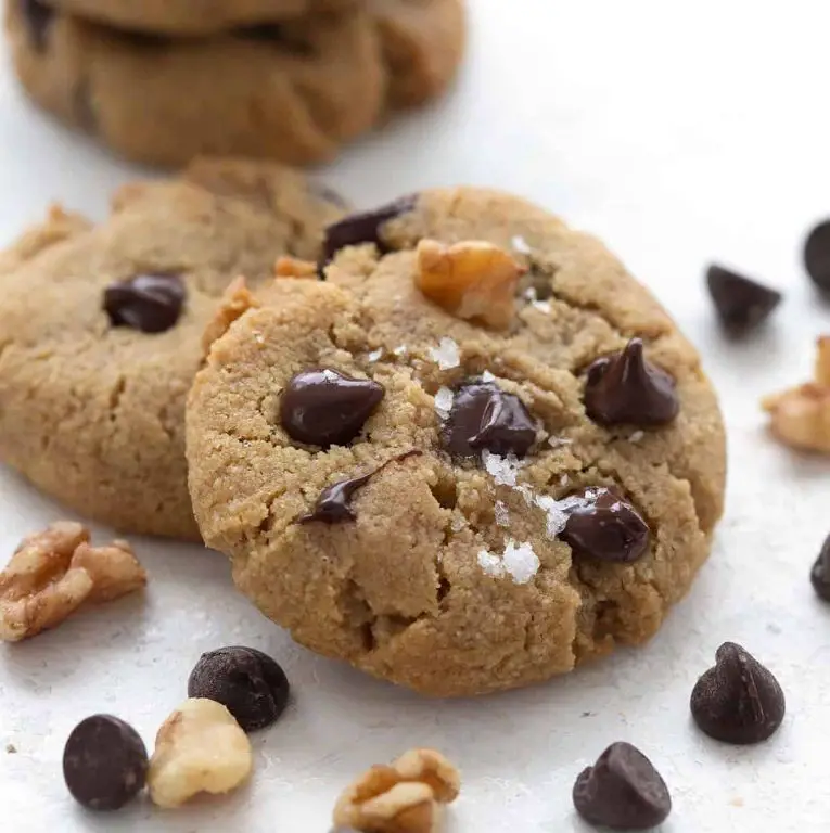 Keto Flour Chocolate Chip Cookies