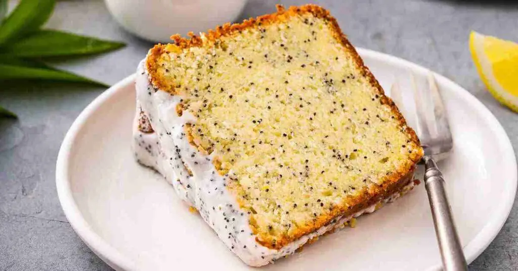 Keto Flour Lemon Poppy Seed Cake