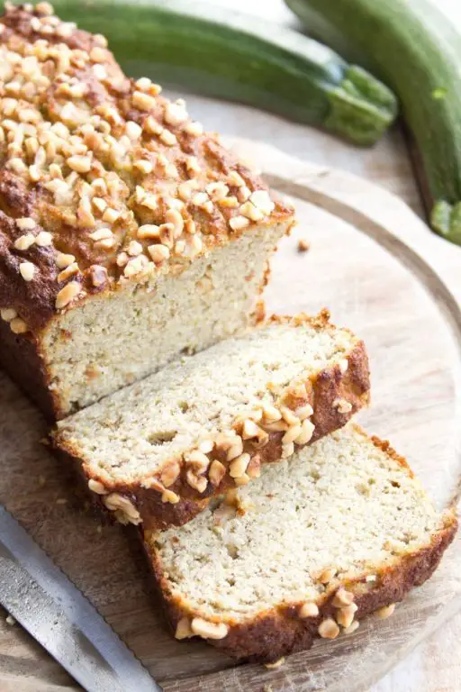 Keto Flour Zucchini Bread