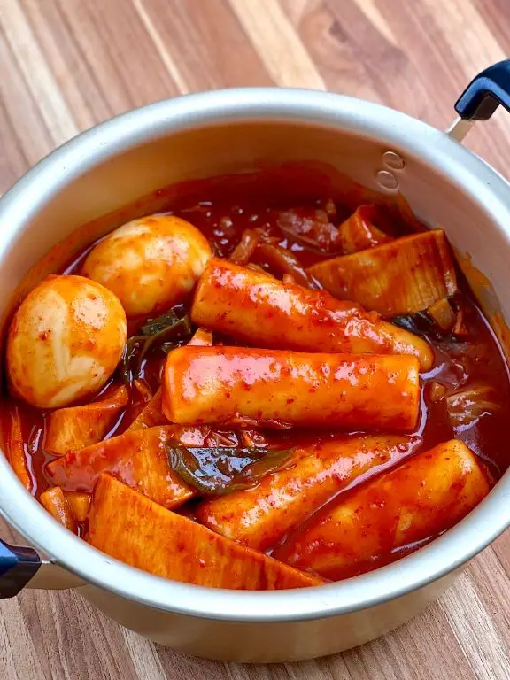 Kimchi Tteokbokki with Extra Spice