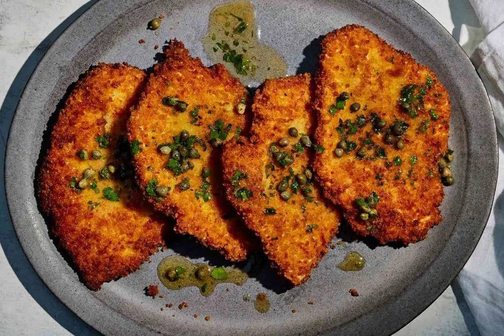 Kosher Chicken Schnitzel with Panko Coating