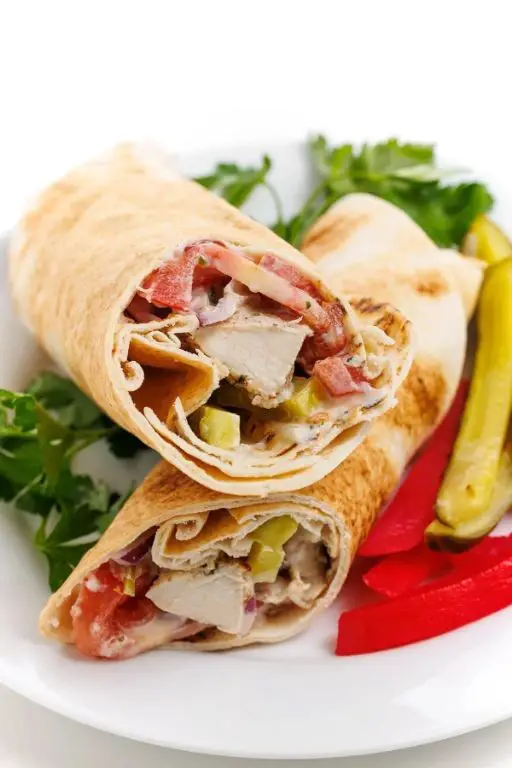 Kosher Chicken Shawarma with Tahini Sauce