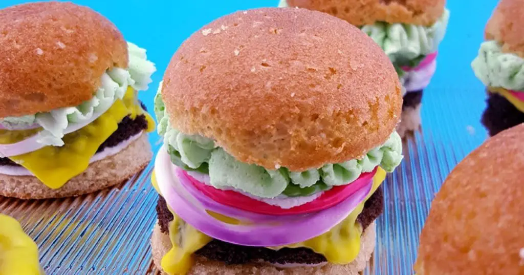 Krabby Patty Sliders with Mini Buns