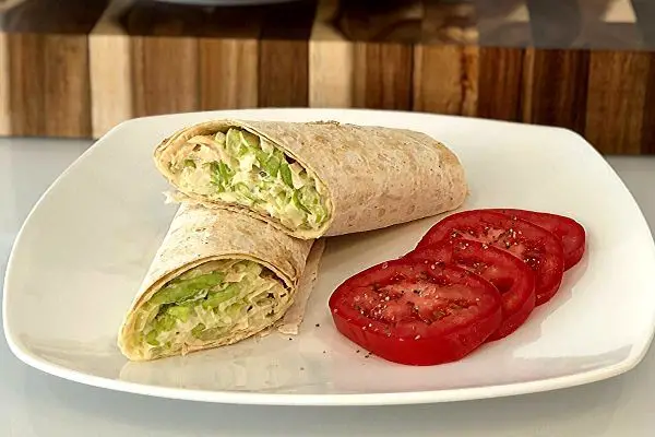 Lavash Tuna Melt Wraps