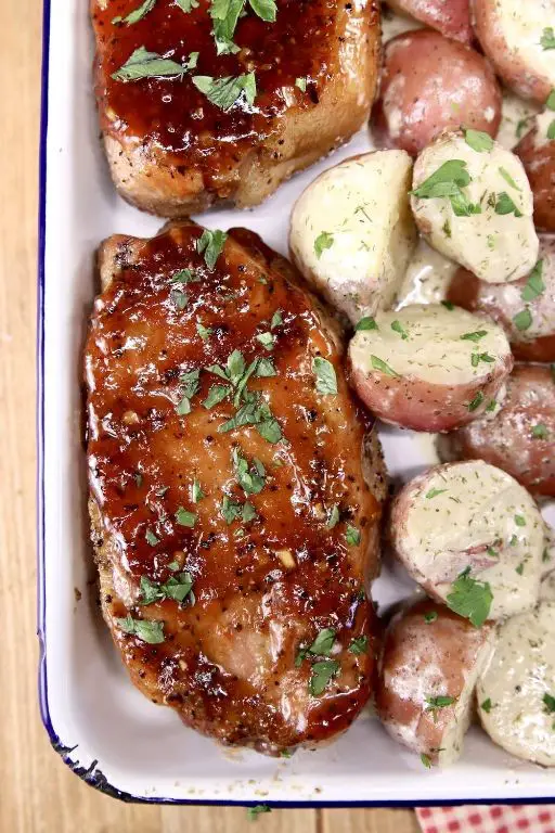 Light and Tangy BBQ Pork Chops