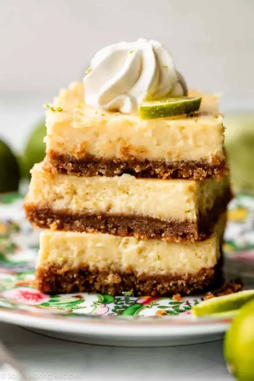 Lime Bars with Graham Cracker Crust