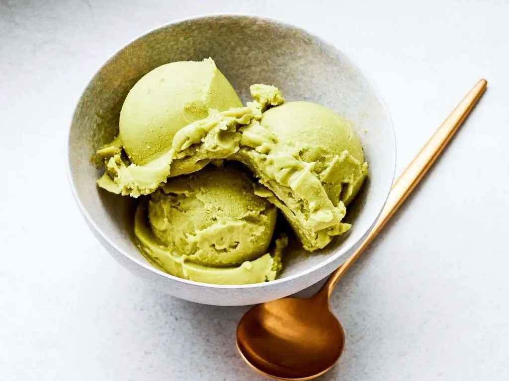 Lime and Avocado Ice Cream